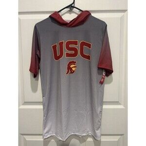 Holloway USC Adult Short Sleeved Hoodie Brand New Adult - Size L - NWT